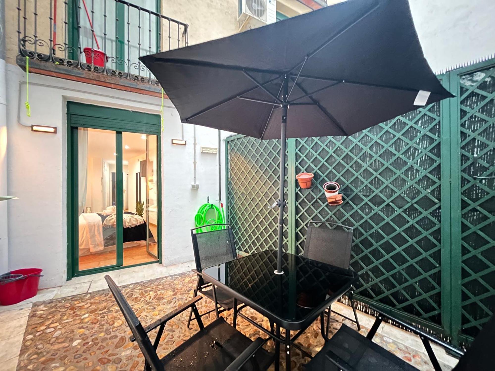 マドリードTerraza Santa Isabel Temporalアパートメント エクステリア 写真