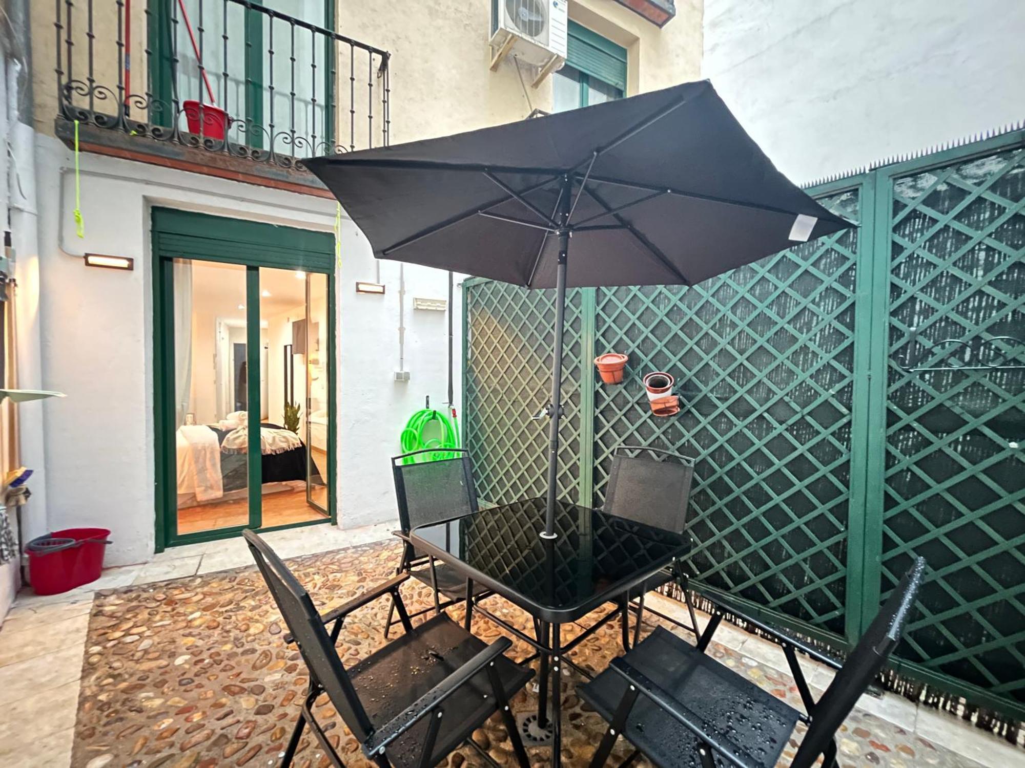 マドリードTerraza Santa Isabel Temporalアパートメント エクステリア 写真